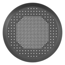 Non Stick Runde Pizzapfanne 23 Cm Aluminium Mit Löchern