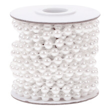 Faux Pearl Kette Rollenweise Für DIY Schmuck Hochzeitsdekoration 5 M