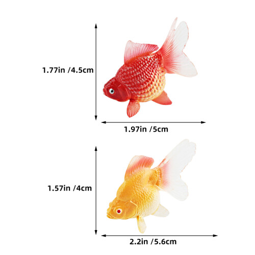 3Stk Figuren Aus Kunststoff Für Aquarium 2