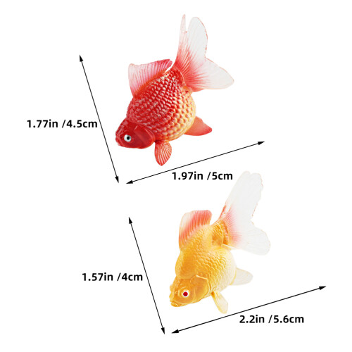 3Stk Figuren Aus Kunststoff Für Aquarium 1