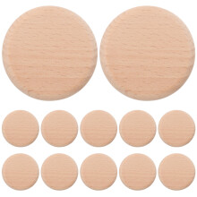 16Stk Unlackierte Holzscheiben 5Cm X 10Mm Für DIY, Brettspiele,