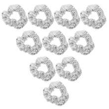 10St Sparkle Pailletten Haar Schleifen Für Pferdeschwanz Halter