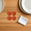 4St Mini Snack Modell Japanisches Dorayaki Hellbraun 6