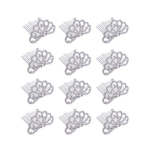 12 Kinder Haarkrone Haarkamm Kopfschmuck Haaraccessoires