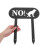 No Dog Pooping Schild Für Garten Metall Mit 6