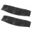 2Stk Einfarbiger Cummerbund Für Herren Verstellbarem Satin 1
