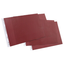 4Stk Selbstklebende Dachziegel 30x21,5 Cm Für Puppenhaus Sandtisch