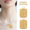 5Pcs Stainless Steel Rectangle Cross Pendant For Necklaces Bracelets 9