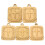 5Pcs Stainless Steel Rectangle Cross Pendant For Necklaces Bracelets 11