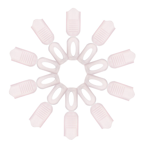 20 Unidades Clips Para Quitar Esmalte De Ajustables UV