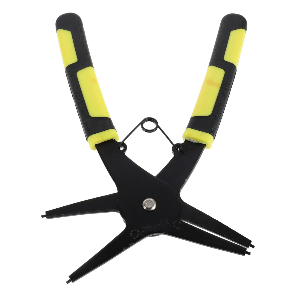 Compact Dual-Purpose Snap Ring Pliers Multi-Color Automotive Tool 3443221489785
