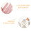 8 Pièces Papier À Broder Soluble Stick And Stitch Lavable 10