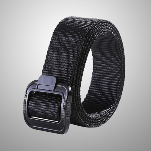 De Cinturón Táctico Para De Nailon 1,5" Negro 1