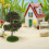 5 Unidades Artificial Miniatura Plástico Para Decoración 5