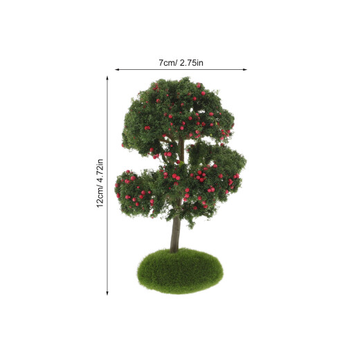 5 Unidades Artificial Miniatura Plástico Para Decoración 1