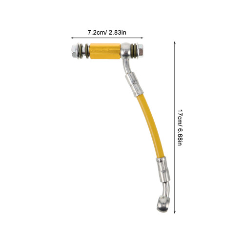 Extensor De Manguera Motocicleta Conector Hidráulico Metal 1