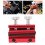 ATV Motorcycle Dual Cable Luber Tool - Red Aluminum Design 13