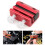 ATV Motorcycle Dual Cable Luber Tool - Red Aluminum Design 11