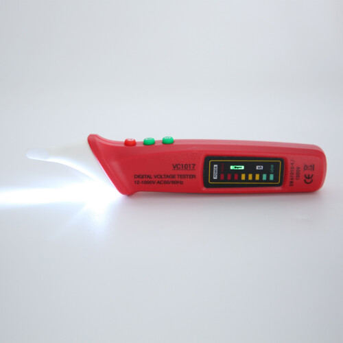VC1017 Digital Electric Test Pen AC Voltage Tester, Red 2