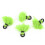 4pcs Green Fly Fishing Float Yarn Strike Indicators 33mm Bobbers 15