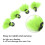 4pcs Green Fly Fishing Float Yarn Strike Indicators 33mm Bobbers 12