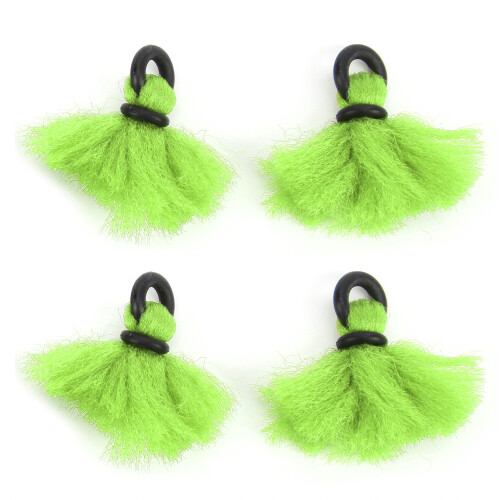 4pcs Green Fly Fishing Float Yarn Strike Indicators 33mm Bobbers 1