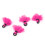 Drift Hook Positioning Floats - 4pcs Yarn Strike Indicators for Fishing 13