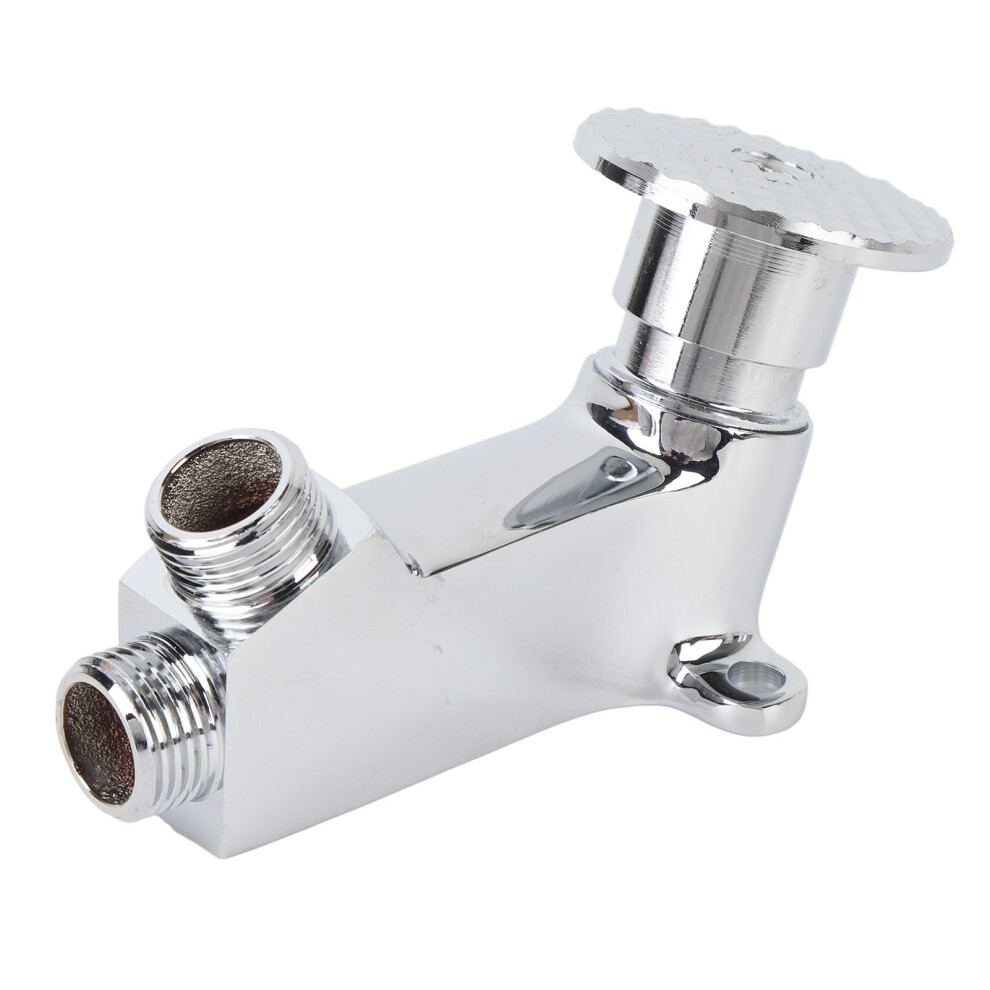 Foot Pedal Water Valve For Basin Faucet Touchless Round Bathroom Tap 7901358881040