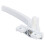 Aluminum Alloy Window Handle Lock 4PCS for Sliding Doors White 12