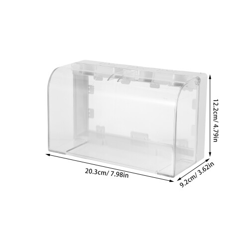 Impermeable Para Exterior 2 Gang Tipo 86 Con Adhesivo 1