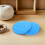 2 Piezas Disco Para Trenciar Kumihimo, Azul Con 5