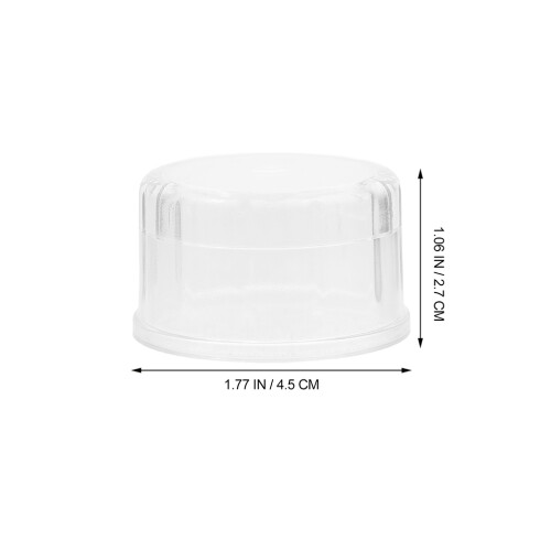 5 Unidades Plástica Portátil Para Vaso Batidor Reutilizable 1