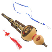 1 Lot De Traditionnelle En Cucurbitacée, Instrument Chinois