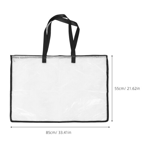 Sac Transparent Avec Fermeture Pour Œuvres Et 1