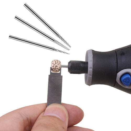 3 Pièces De À Perles En Acier Tungstène 2
