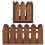 2 Pièces Clôture Miniature Panier Pour De 8