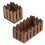 2 Pièces Clôture Miniature Panier Pour De 11
