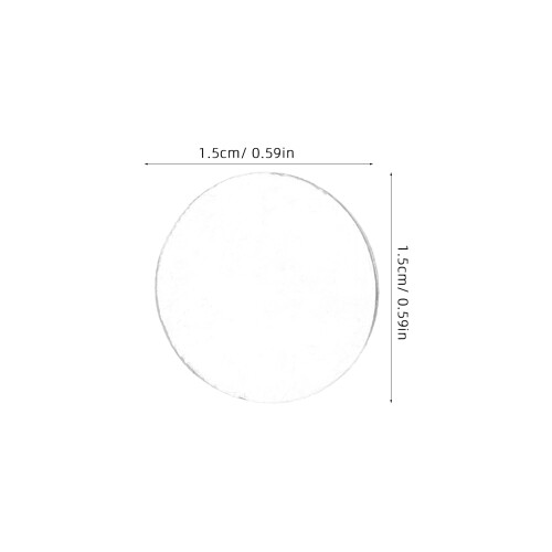 500 Pièces Points Adhésifs Nano Transparent Double Face Pour Photos 1