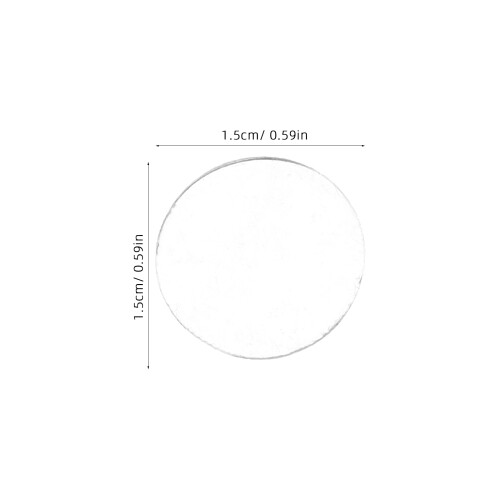 500 Pièces Points Adhésifs Nano Transparent Double Face Pour Photos 2