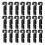 40 Pièces Support De Fixation Pour Lampe De Casque Attache Rapide 1