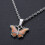 4 Pcs Thermochromic Mood Necklaces With Pendant 7