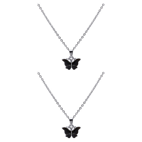 4 Pcs Thermochromic Mood Necklaces With Pendant 2