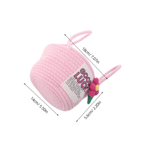 Panier En De Coton Pour Bébé Avec Poignées 2