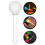 Muller En Verre Pour Pigments Outil Broyage Remplacement 11