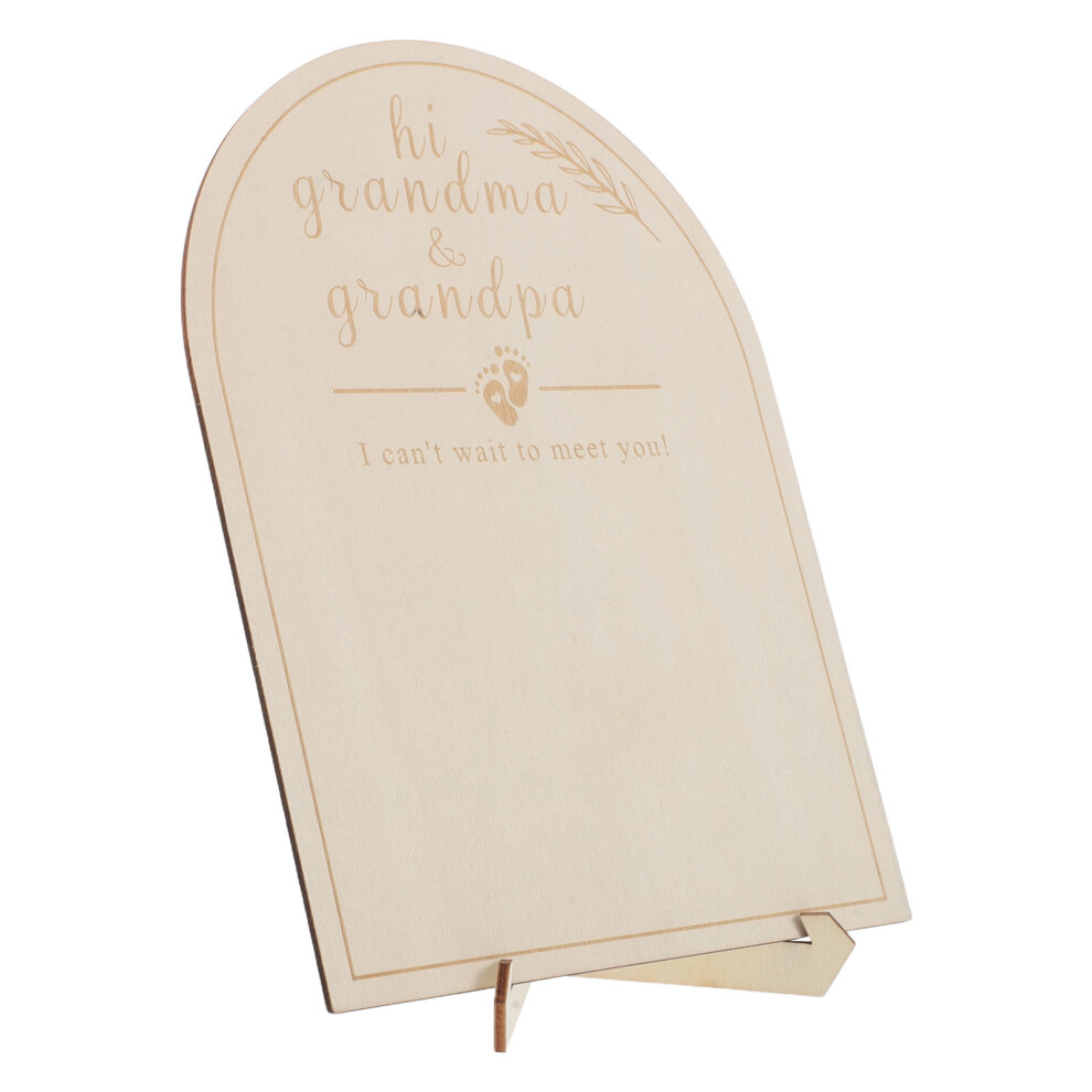 One Set Wooden Baby Month Signs For Newborns Milestone Tracker Totority