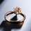 Women's Silver Plated Round Cubic Zirconia Wedding Ring Us7 11