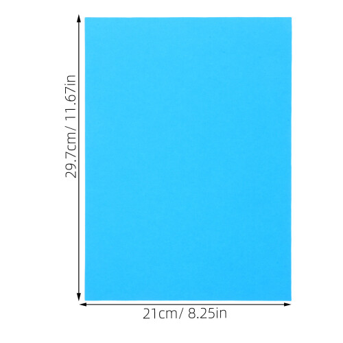 100 Pièces Copie Coloré A4 70g Pour Impression Et Découpe 1