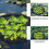 Floating Plant Island Protector Pond Planter Fish Barrier Round Ring 7