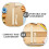 1Set Bone Folder: Plastic Paper Creaser Tool For Crafting Bookbinding 7