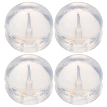 16 Pcs Replacement Metal Earring Backs Delicate Stoppers For Studs